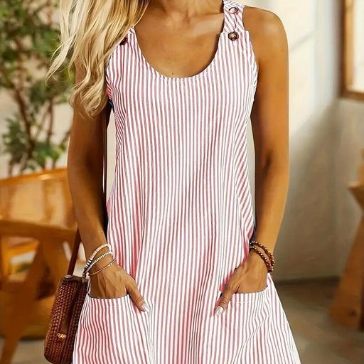 Striped overall jumpsuit skirt - MRSLM