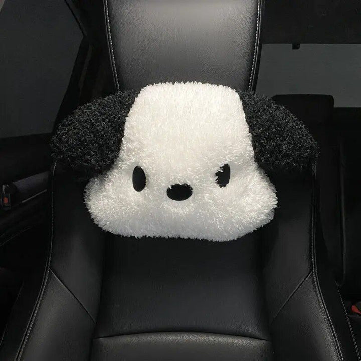 Plush Pochacco Anime Car Headrest & Lumbar Support Pillow