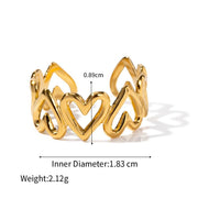 adjustable heart open ring, view 8 - MRSLM