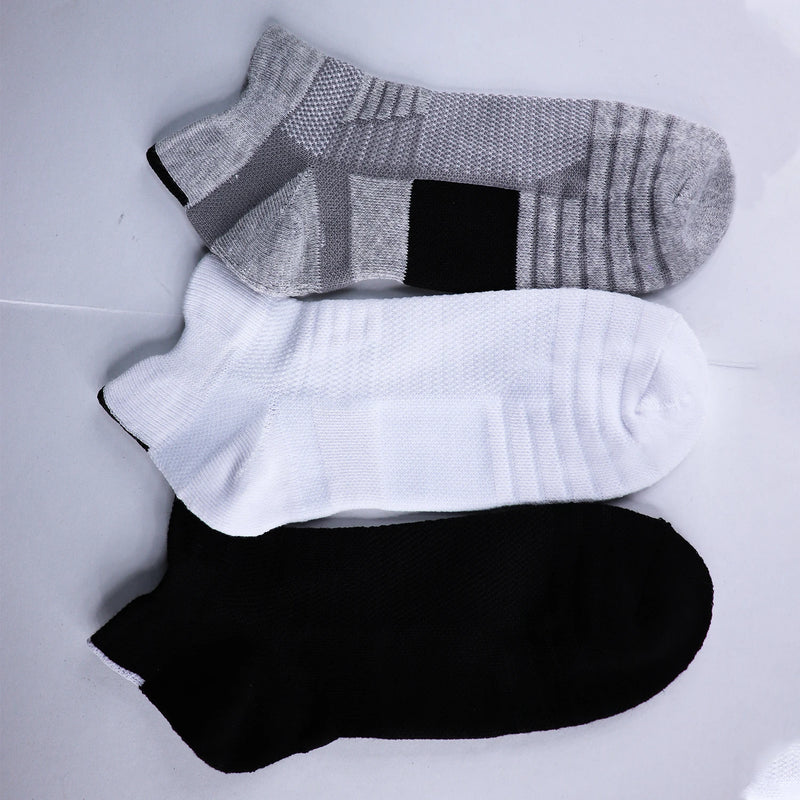 cushioned mesh sports socks, view 9 - MRSLM