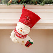 Large knitted Christmas stocking, view 3 - MRSLM