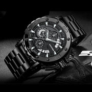 thick men's quartz watch - MRSLM