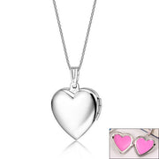heart pendant necklace, view 6 - MRSLM
