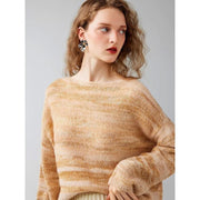 oversize alpaca wool blend pullover, view 9 - MRSLM