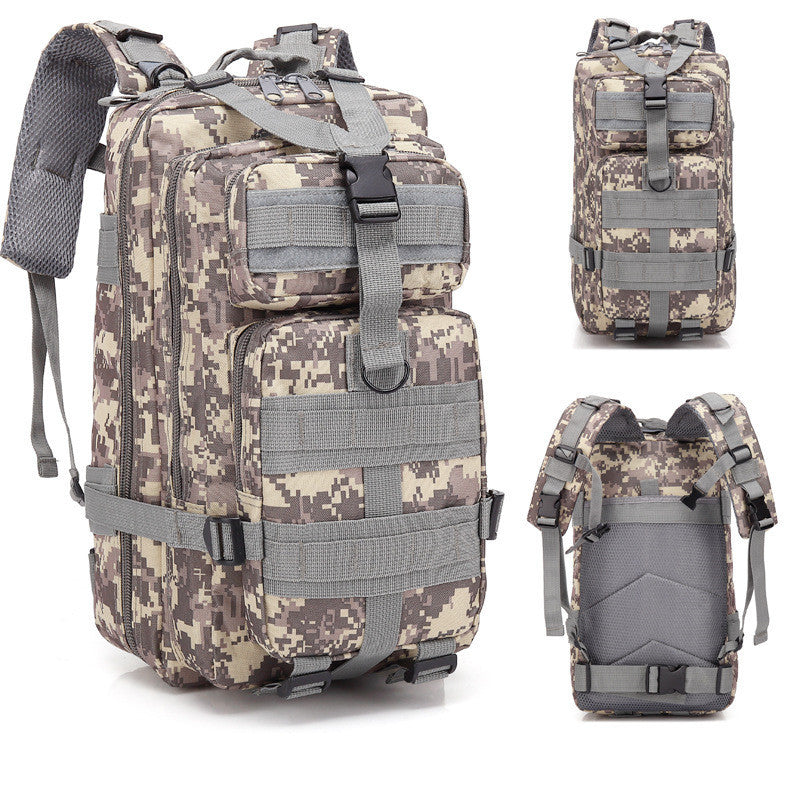 camouflage sports backpack, view 9 - MRSLM