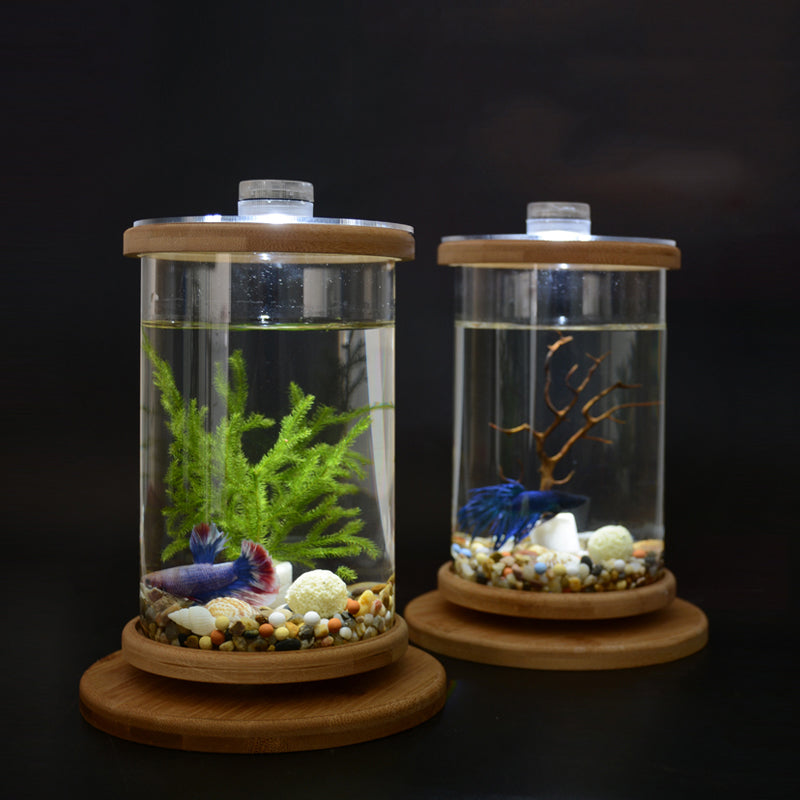 rotatable mini fish tank, view 5 - MRSLM