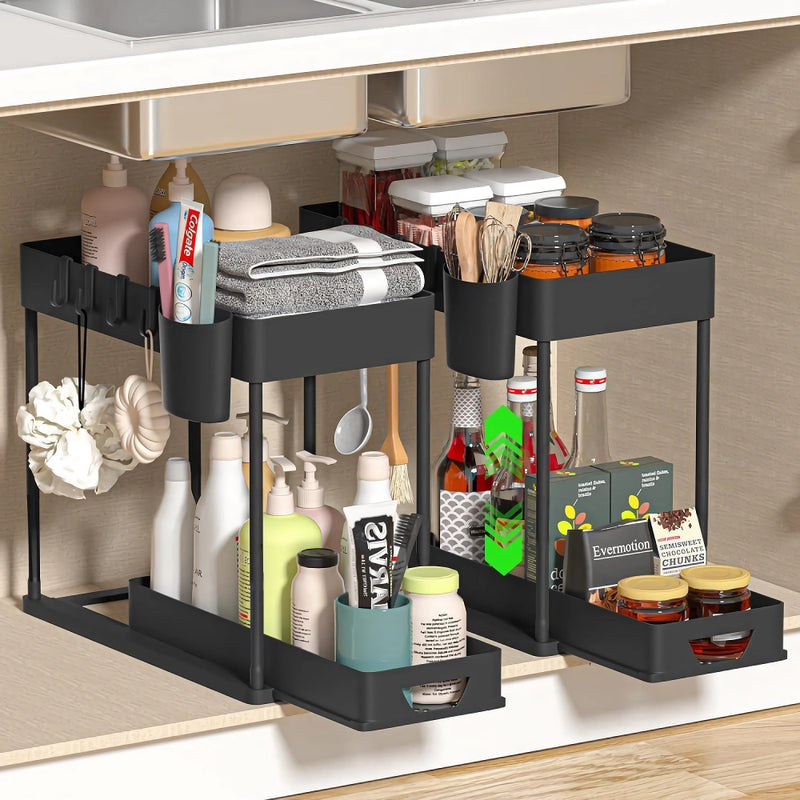 under sink organizer, view 3 - MRSLM