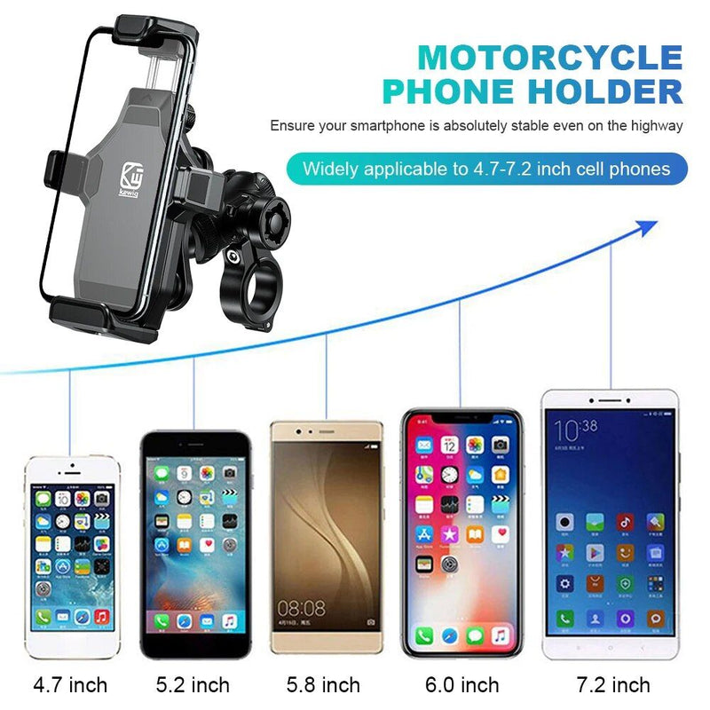 360 degree bike and motorcycle phone mount, view 9 - MRSLM