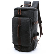 cylinder canvas backpack, view 2 - MRSLM