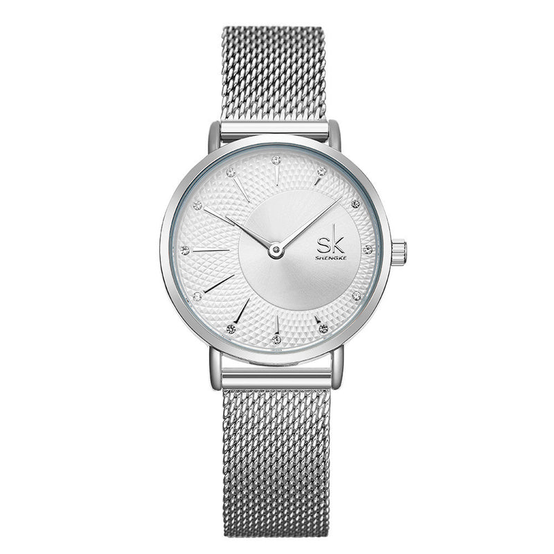 steel mesh belt watch, view 4 - MRSLM