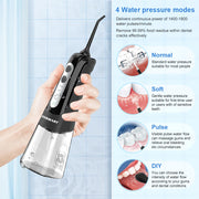 portable waterproof oral irrigator, view 7 - MRSLM