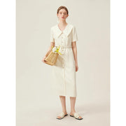 mid-calf summer dress, view 4 - MRSLM