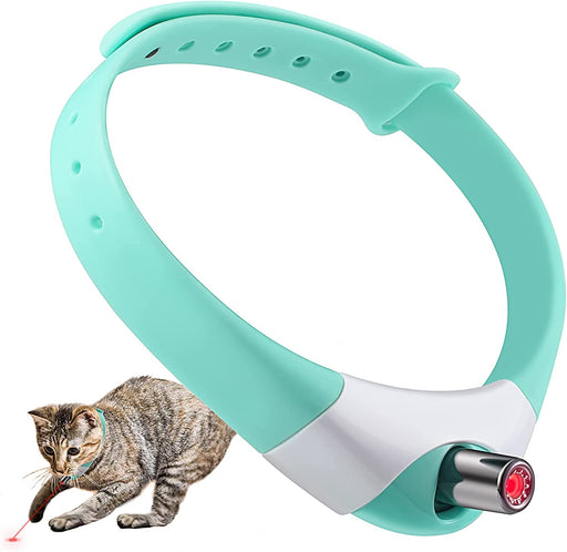 smart cat laser collar toy - MRSLM