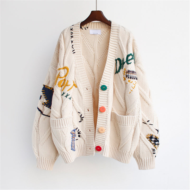 women's cardigan sweater, view 5 - MRSLM