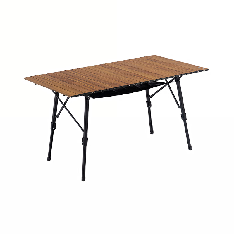 portable folding aluminum camping table, view 3 - MRSLM