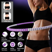 Adjustable fitness hoop, view 3 - MRSLM