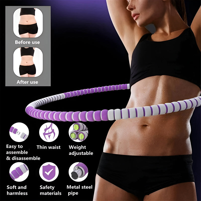 Adjustable fitness hoop, view 3 - MRSLM