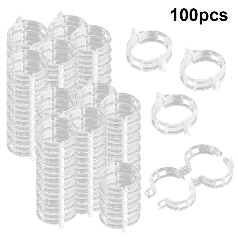 reusable plant support clips, view 2 - MRSLM