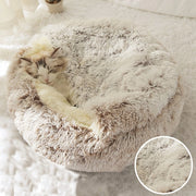Plush cat bed, view 3 - MRSLM