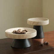 travertine pedestal bowl - MRSLM