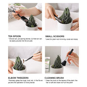 succulent gardening tool set, view 9 - MRSLM