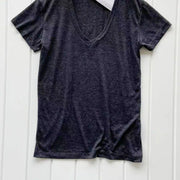 women's deep v t-shirt, view 3 - MRSLM