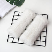 Comfortable winter fur half finger gloves, view 10 - MRSLM