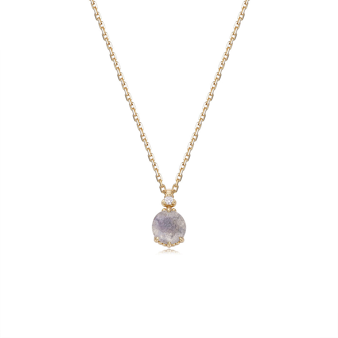 Light Luxury Silver Plated 14K Gold OL Versatile