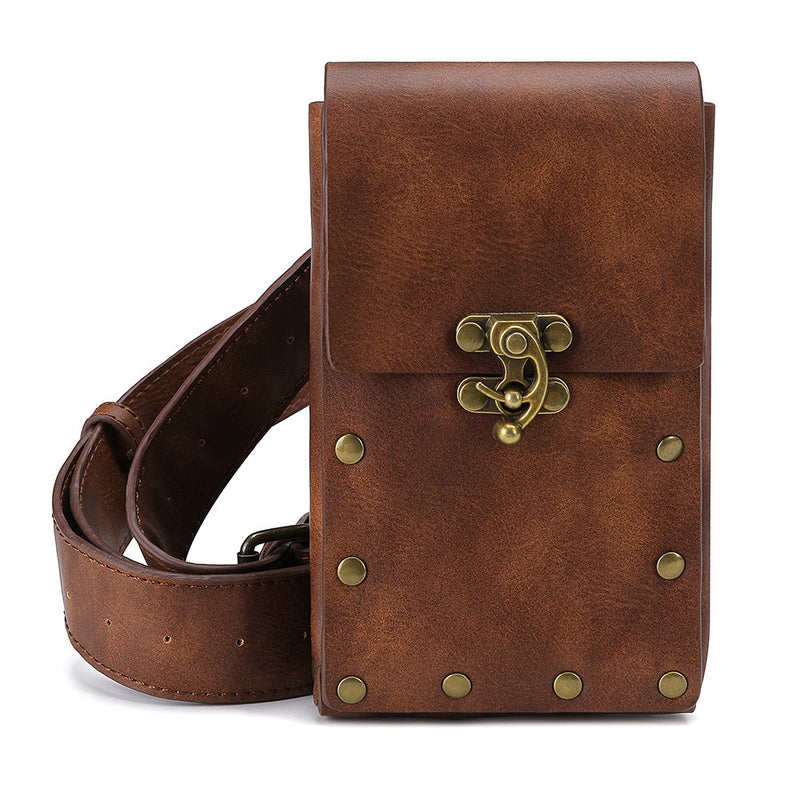 punk retro waist bag, view 3 - MRSLM