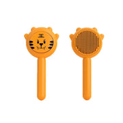 self-cleaning pet dog brush, view 6 - MRSLM