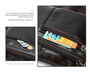 retro leather waist bag, view 4 - MRSLM