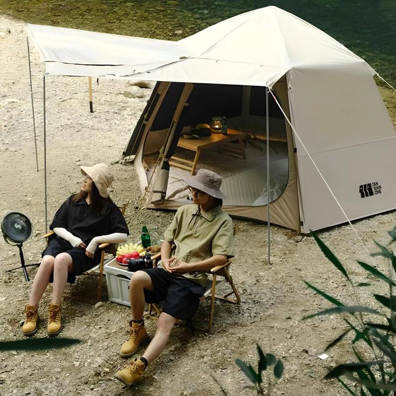 hexagonal waterproof automatic tent, view 6 - MRSLM