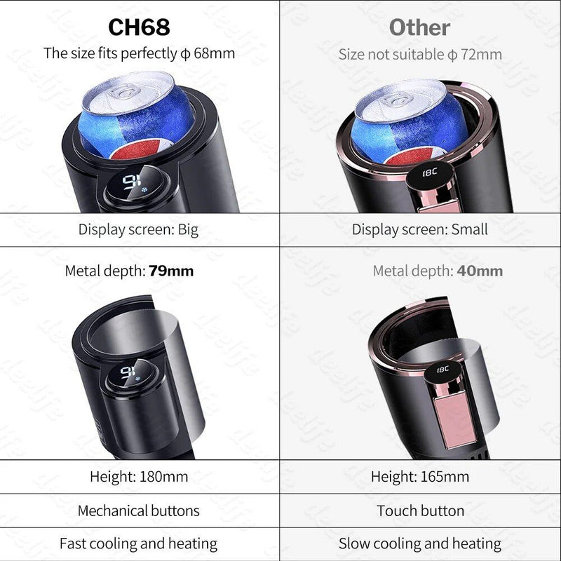 car heating and cooling cup holder, view 7 - MRSLM