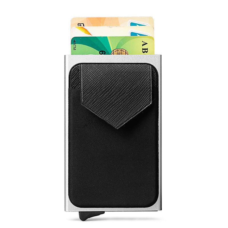 aluminum automatic card holder, view 2 - MRSLM