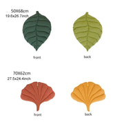 leaf-shaped cat bed mat, view 8 - MRSLM