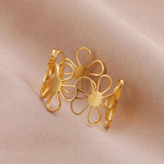 daisy adjustable ring, view 5 - MRSLM