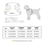 bowtie dog collar harness leash set, view 11 - MRSLM