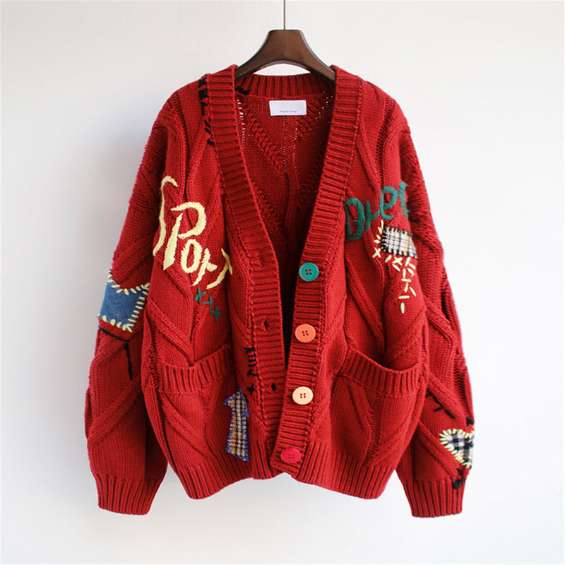 women's cardigan sweater, view 6 - MRSLM