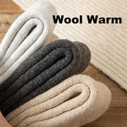 3 pairs unisex wool blend socks, view 12 - MRSLM