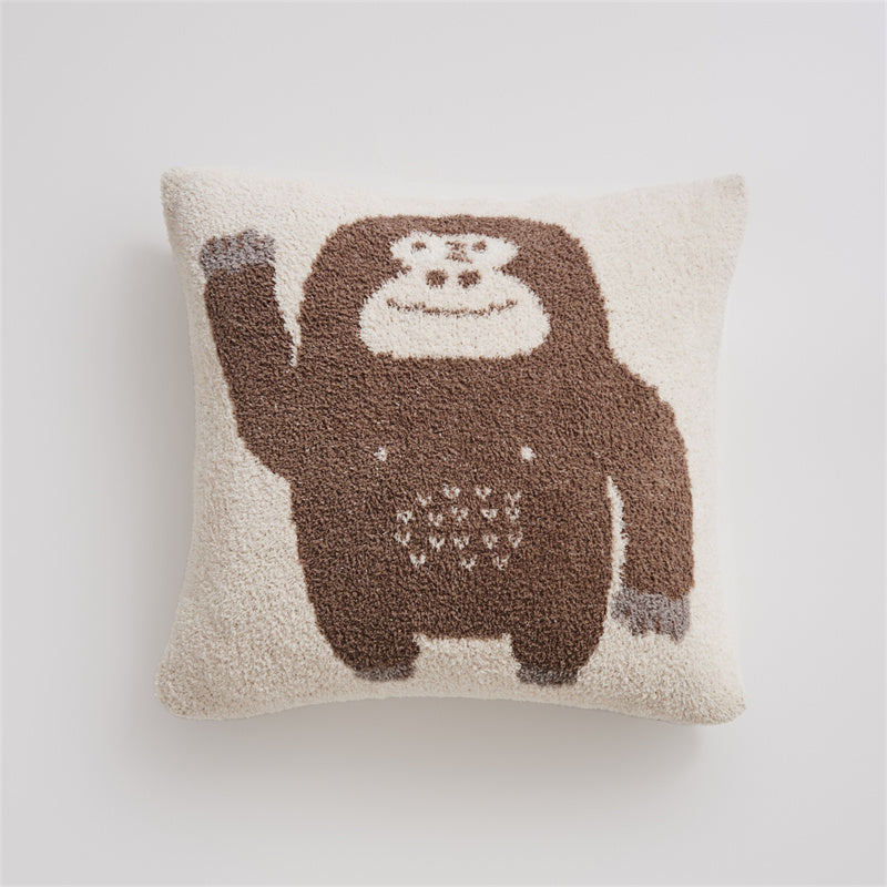 cartoon gorilla pillow case, view 2 - MRSLM