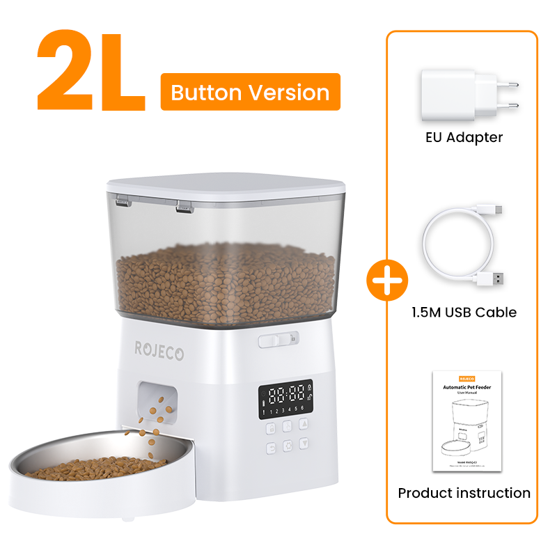 2L automatic pet food dispenser, view 4 - MRSLM