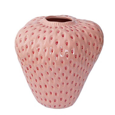 Strawberry ceramic vase, view 10 - MRSLM