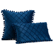 velvet plaid throw pillow covers, view 24 - MRSLM