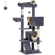 large cat tree tower, view 2 - MRSLM