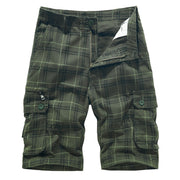 plaid workwear shorts, view 10 - MRSLM