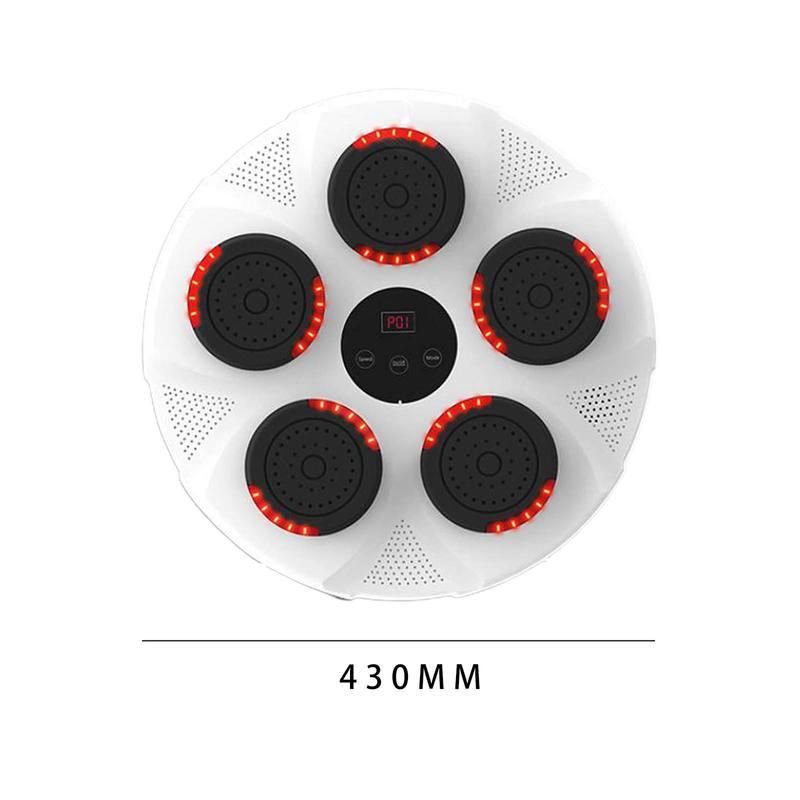 Interactive Smart Music Punching Pad: LED Lighted Home Boxing Trainer for Fitness & Strength Training