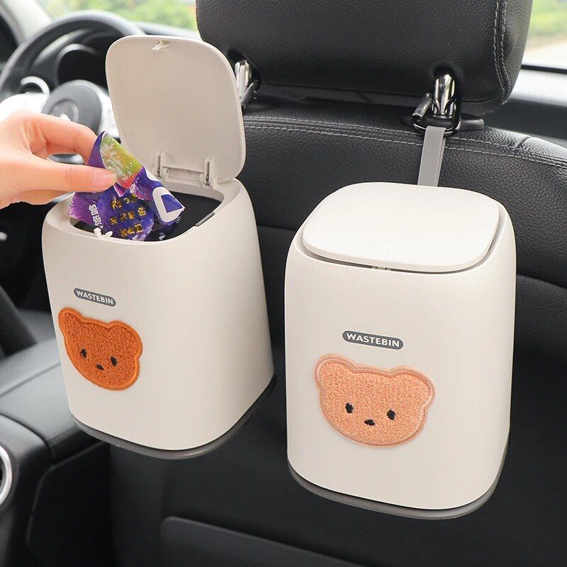 cartoon car storage bin and trash can, view 4 - MRSLM
