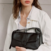 Retro leather shoulder and crossbody bag, view 5 - MRSLM