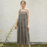 Vintage plaid summer dress, view 4 - MRSLM