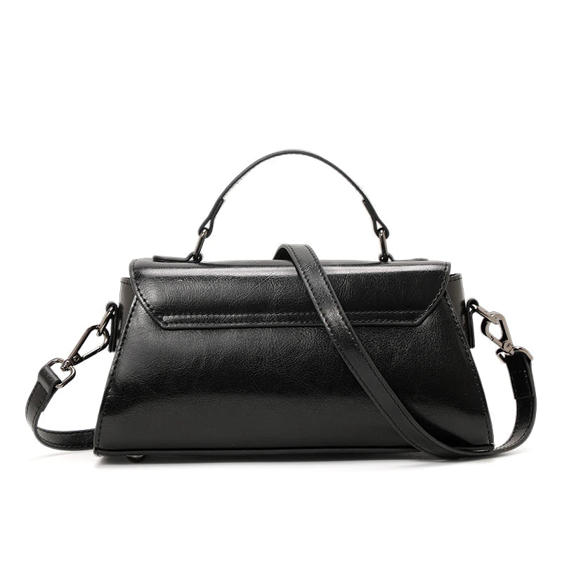 women's leather crossbody bag, view 6 - MRSLM